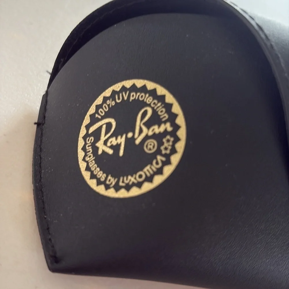 Ray-Ban Black Sunglasses Case - empty. Brand new